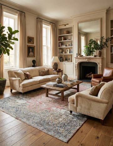 8' 3 x 12' 6 Vintage Royal Wool Rug
