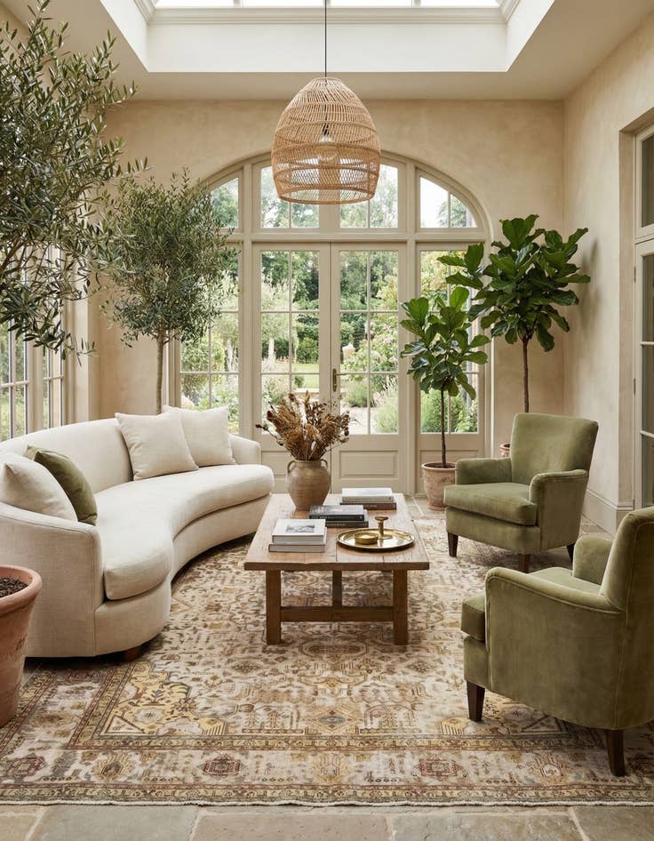 Detail image of 9' 9 x 13'  Hand Knotted Vintage Royal Persian Wool Rug