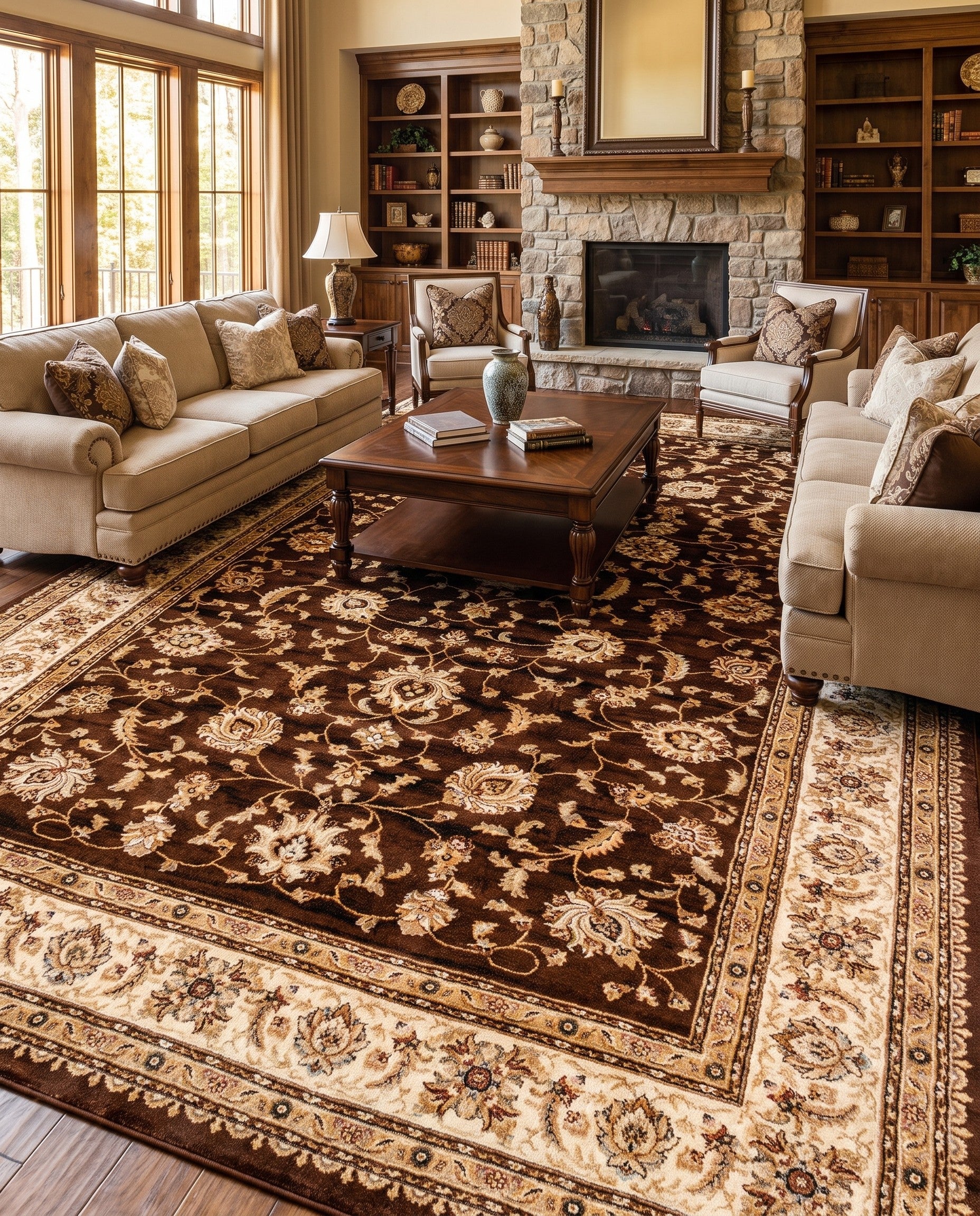 Brown Aditi Rug