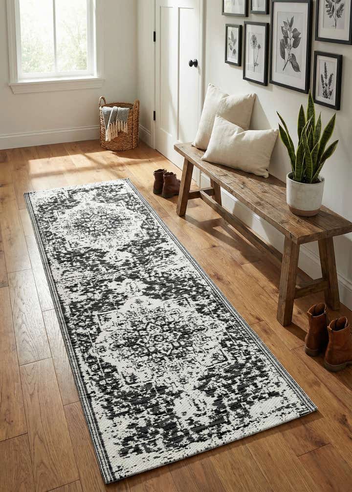 2' x 6' Easy-Clean Vista Breeze Indoor / Outdoor Runner Rug