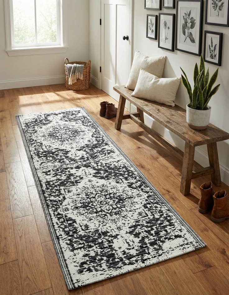 Detail image of  2' x 6'  Washable Vista Breeze Indoor / Outdoor Runner Rug