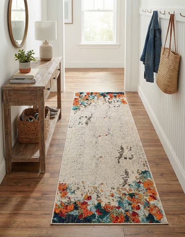 2' 2 x 6' 9 Washable Theia Runner Rug