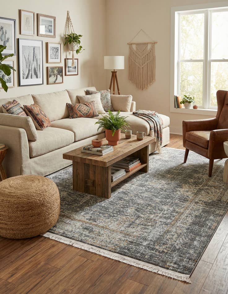 Detail image of 8' x 8' Havana Square Rug