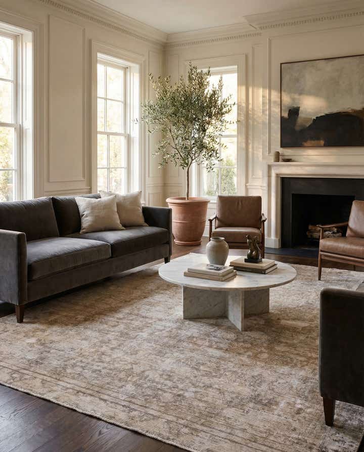 7' 8 x 11' 6 Hand Knotted Ultra Vintage Persian Wool Rug