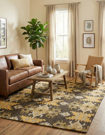 5' x 8' Luna Wool Rug