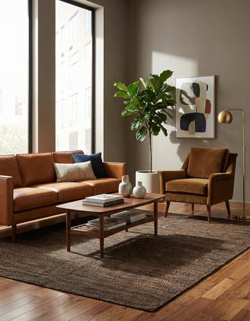 5' 6 x 8' Juma Wool Rug