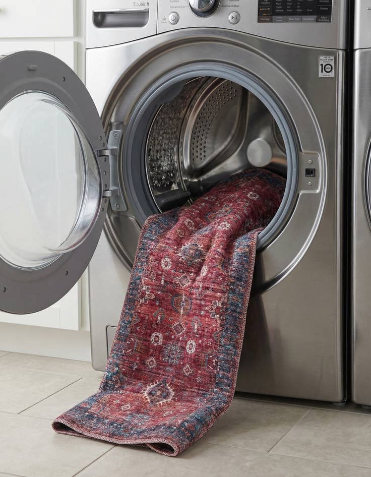 Detail image of 2' 7 x 13'  Washable Maahru Runner Rug