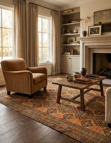 5' x 9' 5 Hamedan Rug