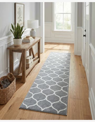 2' x 9' Trellis Frieze Runner Rug