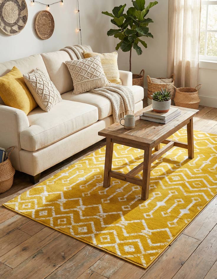 Detail image of 3' x 5' 3 Kasbah Trellis Rug