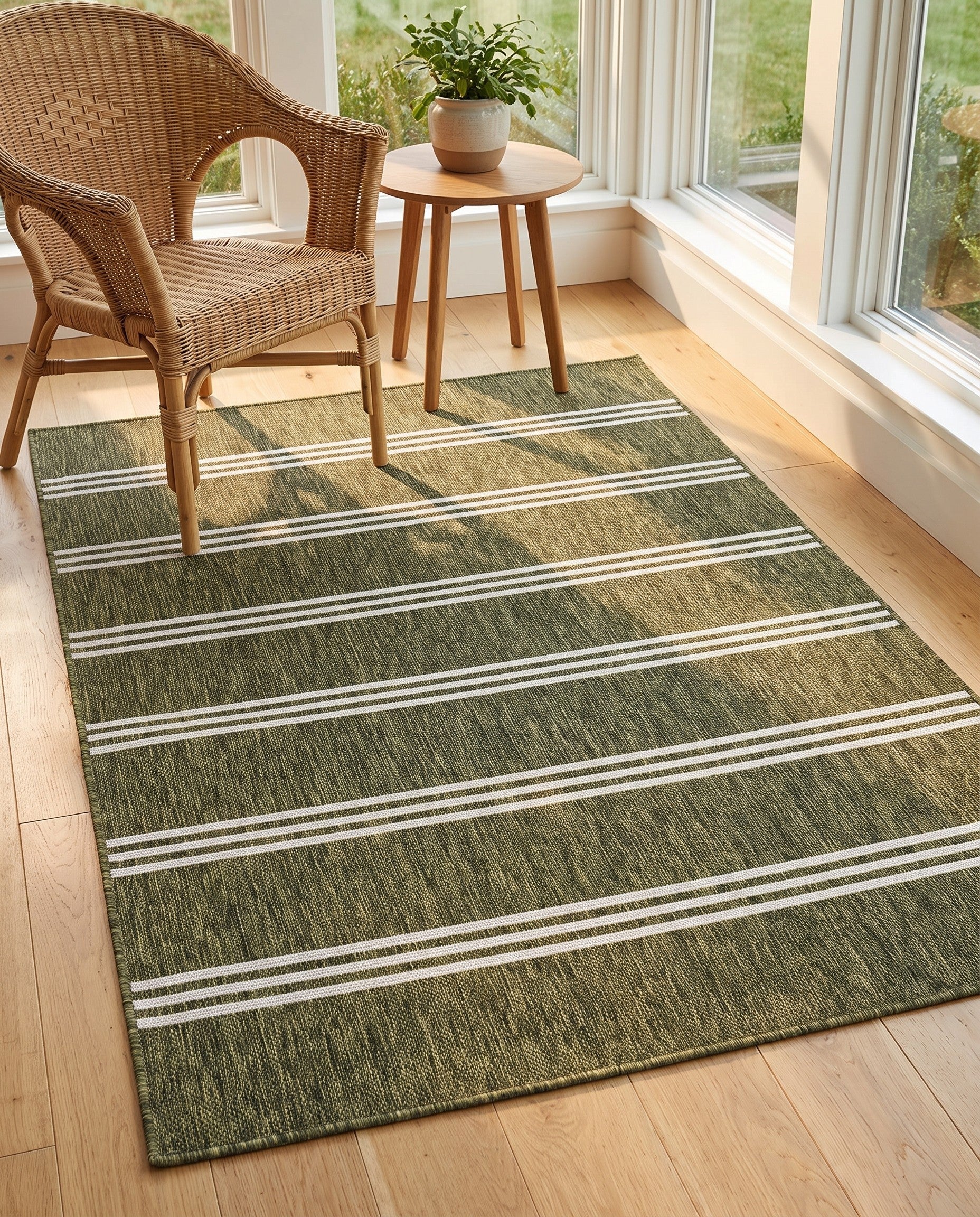 4' x 6' Easy-Clean Jill Zarin Anguilla Indoor / Outdoor Rug