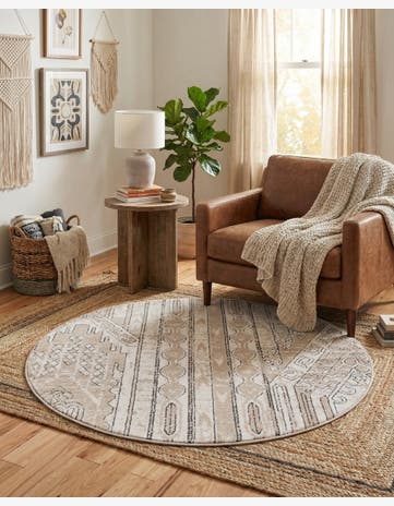 3' x 3' Oregon Round Rug