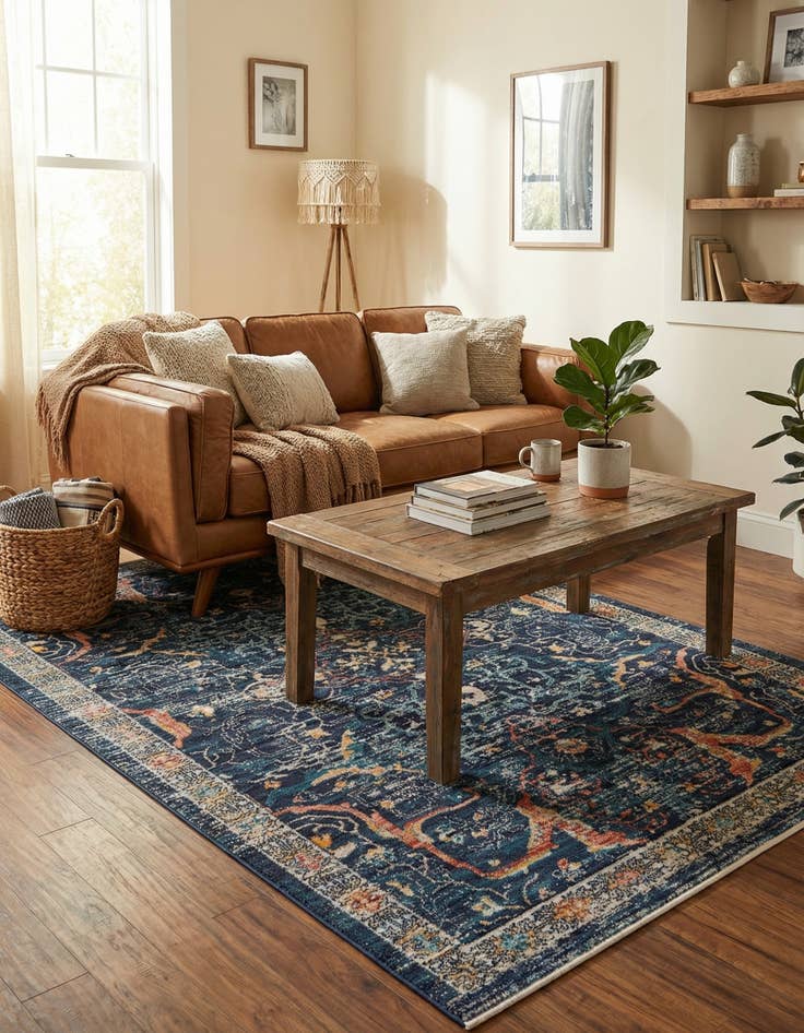 Detail image of 5' 3 x 8' Lola Rug