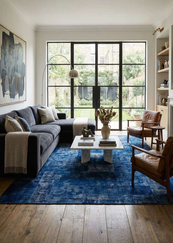 8' 10 x 12' 2 Hand Knotted Ultra Vintage Persian Wool Rug