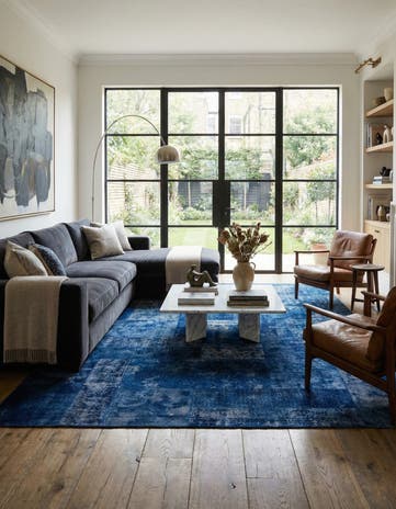 8' 10 x 12' 2 Hand Knotted Ultra Vintage Persian Wool Rug