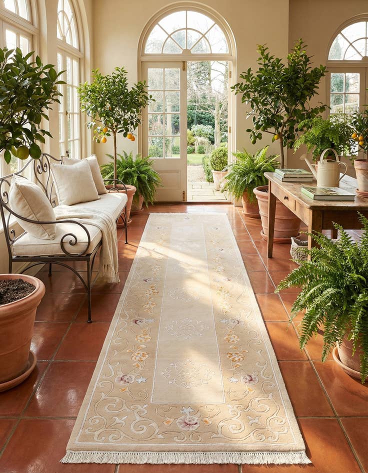 Detail image of 2' 8 x 9' 8 Darya Runner Rug