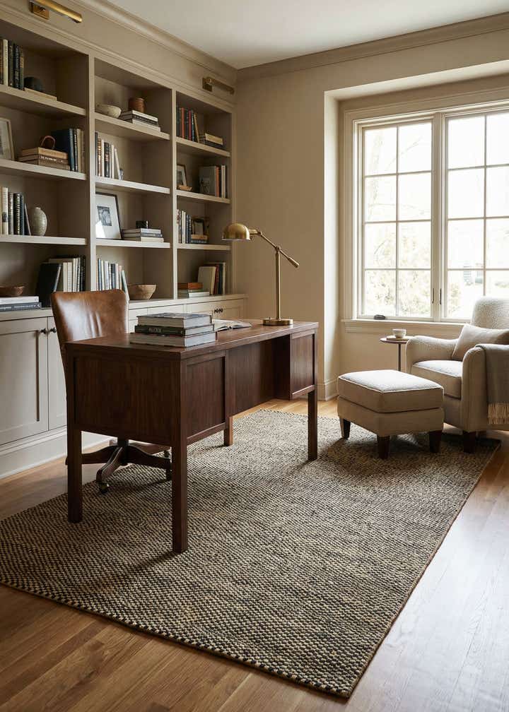 5' 3 x 7' 10 Hand Knotted Kashkuli Gabbeh Oriental Wool Rug