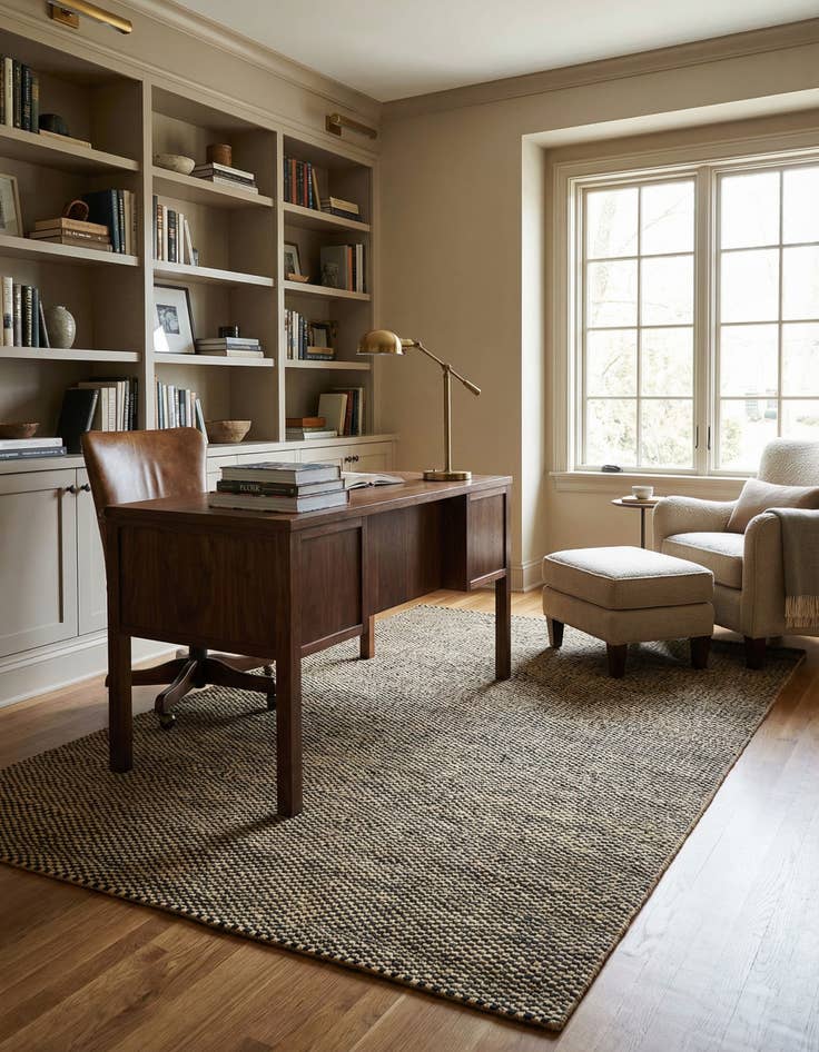 Detail image of 5' 3 x 7' 10 Hand Knotted Kashkuli Gabbeh Oriental Wool Rug