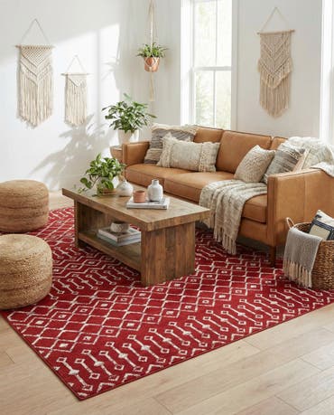  7' x 10' Kasbah Trellis Rug