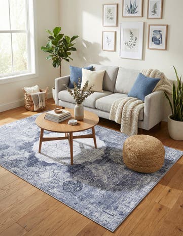 4' x 6' Washable Yara Rug