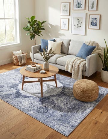 4' x 6' Washable Yara Rug