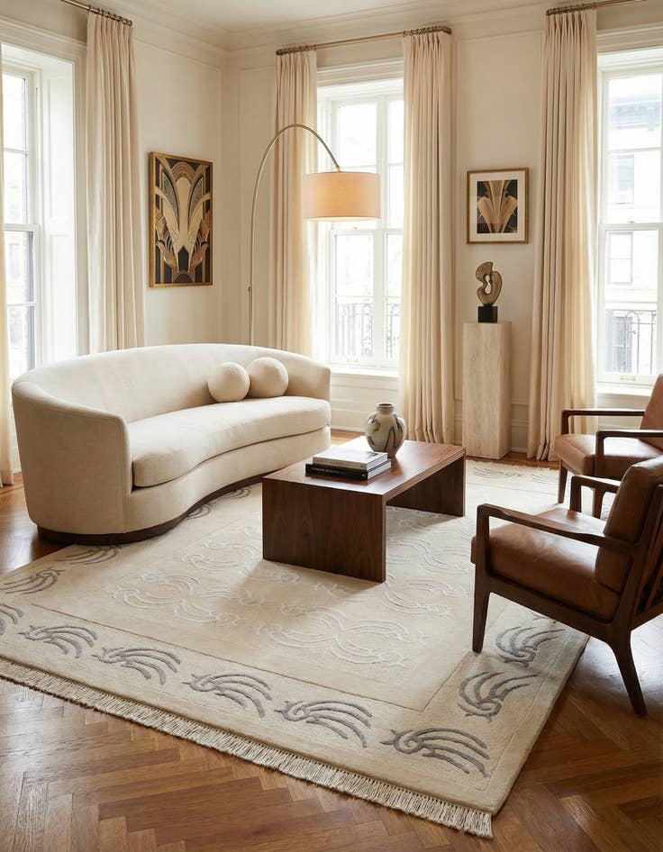 Detail image of 5' 7 x 7' 10 Darya Rug