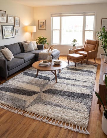 9' x 12' 2 Athena Shag Rug