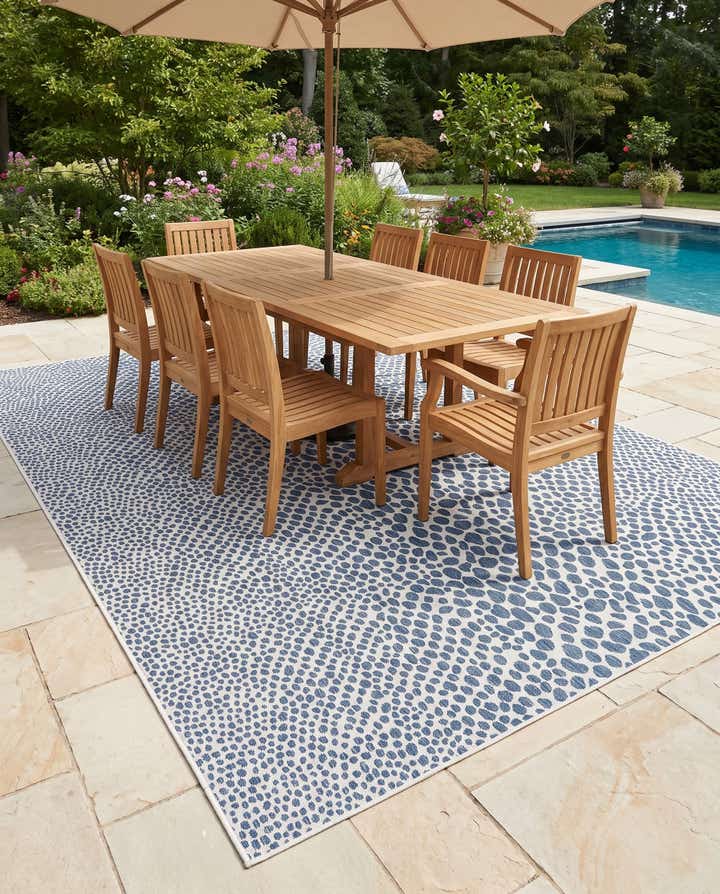 10' x 14' Easy-Clean Jill Zarin Cape Town Indoor / Outdoor Rug