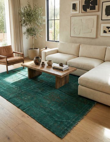 5' x 7' Hand Woven Kilim Modern Wool Rug