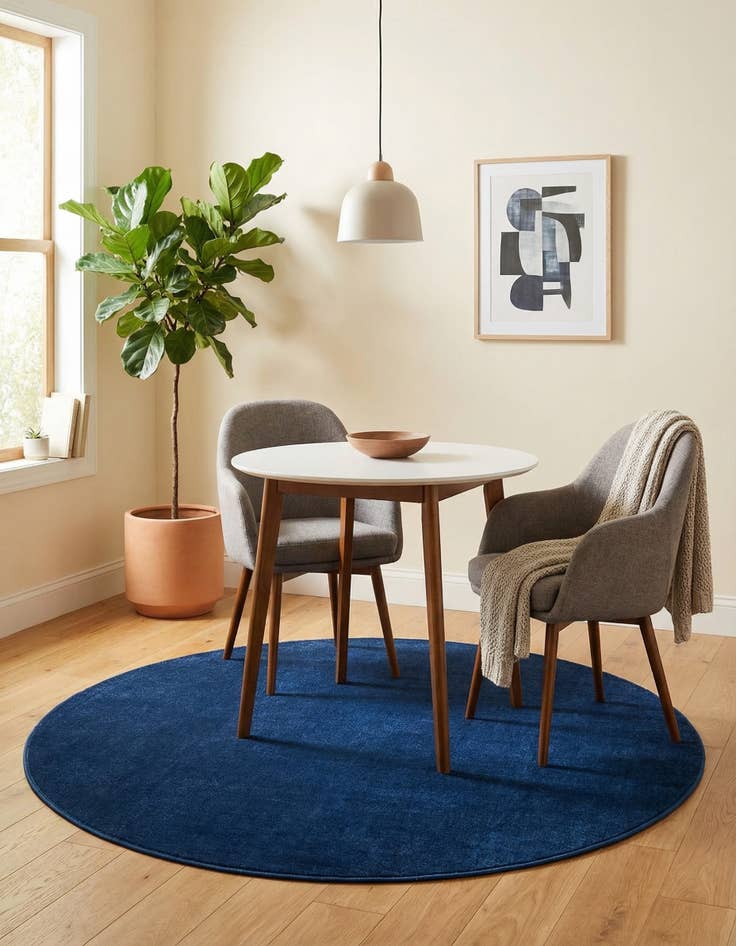 Detail image of  5' 3 x 5' 3 SoHo Round Rug