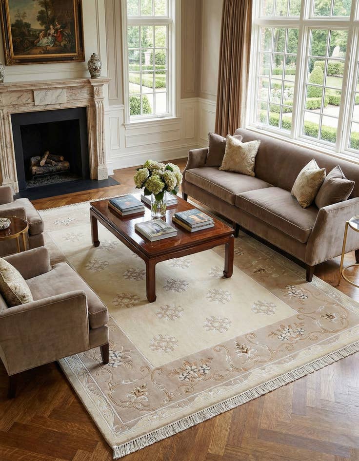 Detail image of 5' 8 x 7' 11 Darya Rug