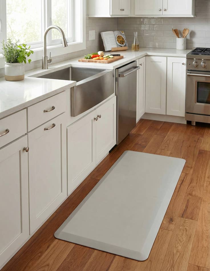 Detail image of  2' x 5' Solid Anti-Fatigue Comfort Mat