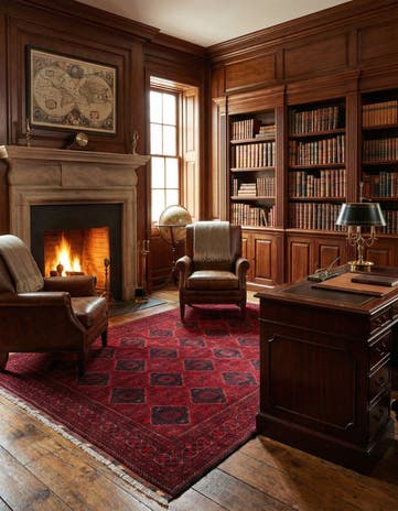 8' 2 x 11' 3 Hand Knotted Khal Mohammadi Wool Rug