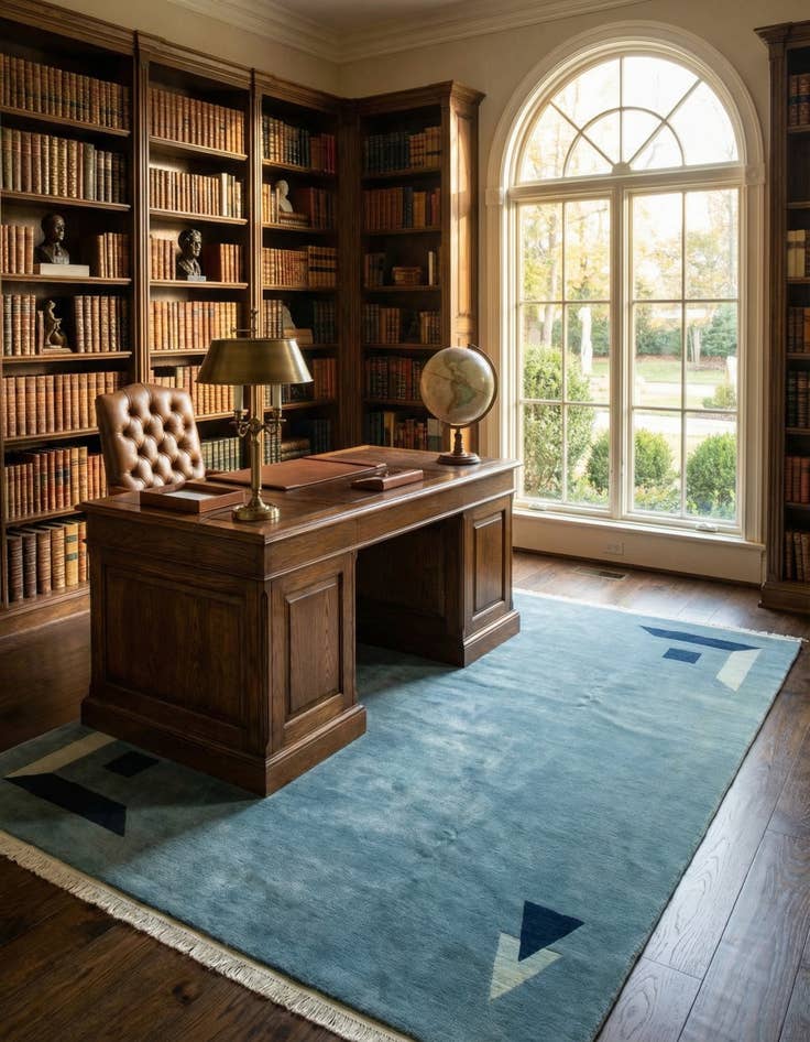 Detail image of 8' 2 x 11' 2  Hand Knotted Nepal Wool Rug