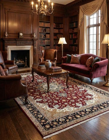 6' 8 x 10' 1 Tabriz Rug
