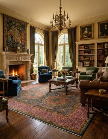 8' 10 x 11' 5 Amina Wool Rug