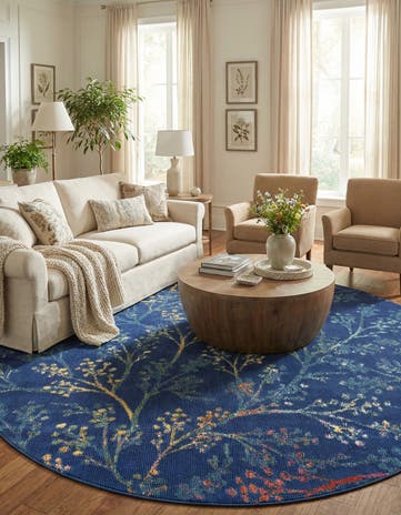 10' x 10' Blossom Round Rug