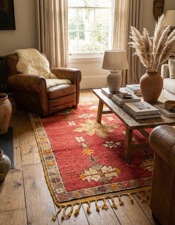 3' 9 x 6' 8 Berber Rug