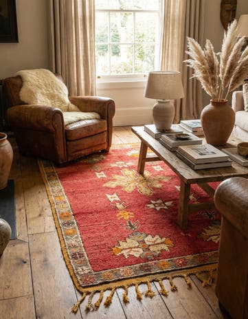 3' 9 x 6' 8 Berber Rug