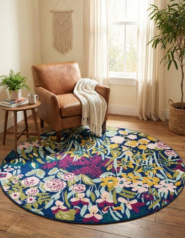 6' x 6' Bloom Round Rug