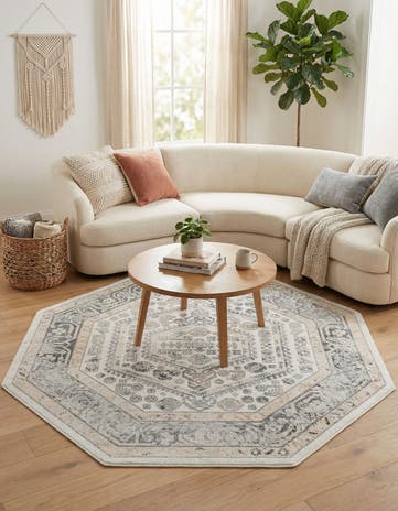 7' x 7' Aurelia Octagon Rug