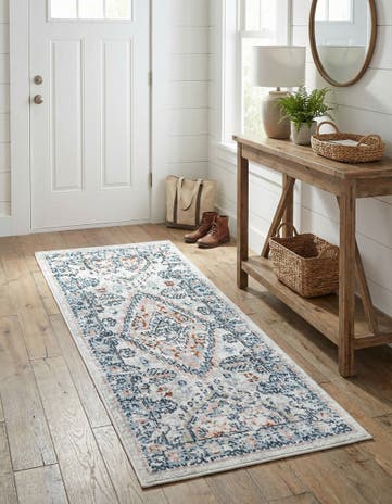 2' x 4' Kamala Washable Runner Rug