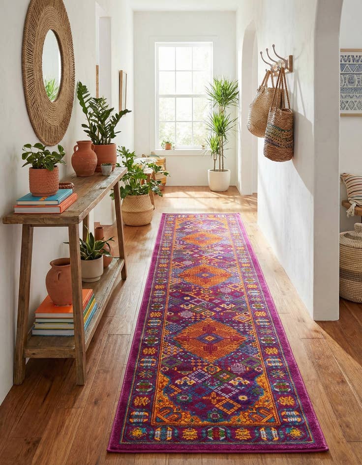 Detail image of 2' 7 x 12' Calypso Runner Rug