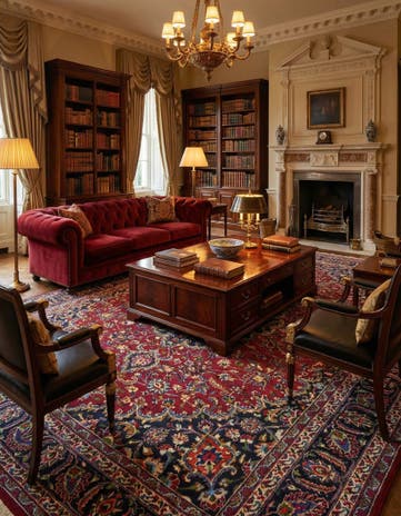 7' 11 x 11' 1 Hand Knotted Mashad Persian Wool Rug