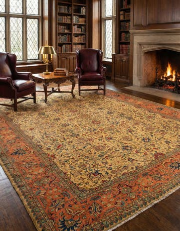 9' 5 x 12' 10 Tabriz Rug