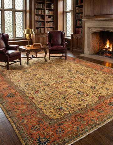 9' 5 x 12' 10 Tabriz Rug