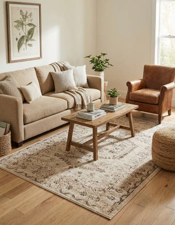 Beige Eden Rug