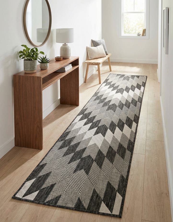 2' x 8' Easy-Clean Modern Indoor / Outdoor...