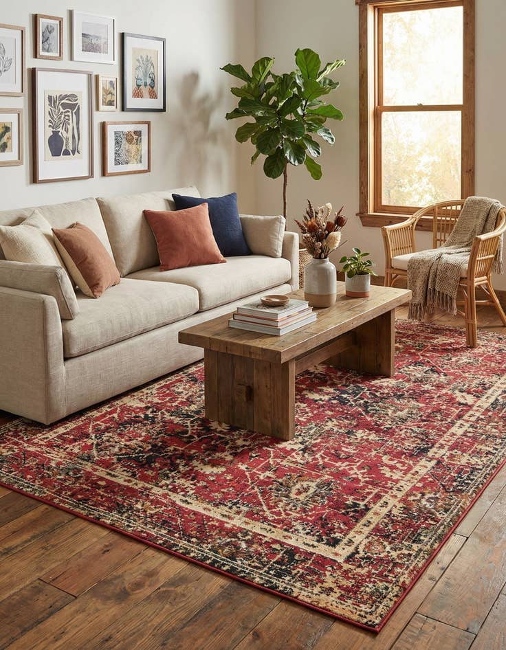 Detail image of 6' x 9' Saturn Rug