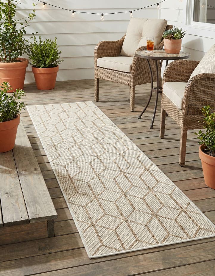 2' x 6' 1 Easy-Clean Lattice Indoor / Outdoo...